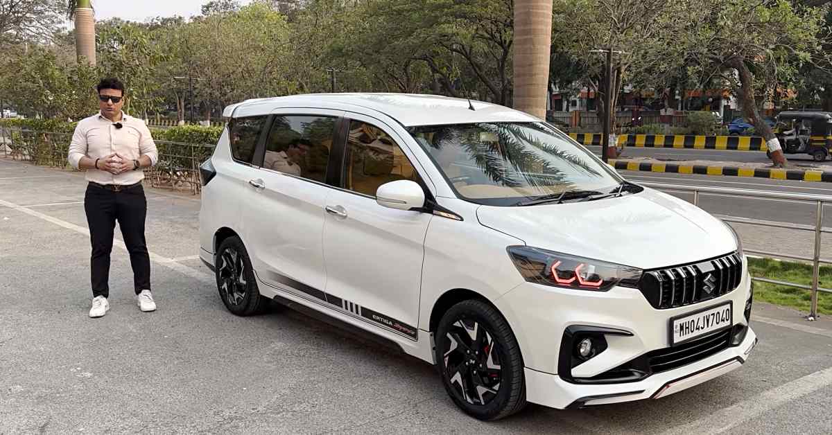 Customized 2019 Maruti Suzuki Ertiga with Aftermarket Modifications