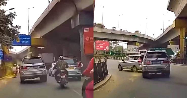 Toyota Fortuner Driver Beats Up Maruti Ertiga Taxi Driver In A Case Of Serious Road Rage [Video]