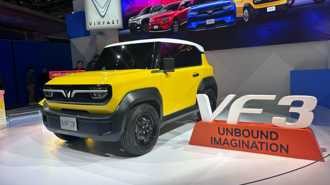 VinFast shows VF 3 at CES 2024: a little bit more info on this little bit of SUV