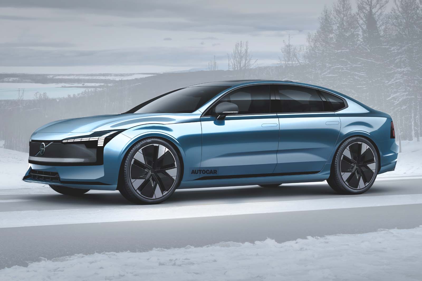 Volvo ES90 electric saloon due for 2024 unveiling