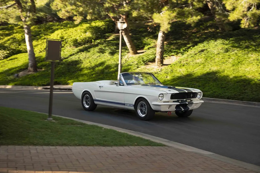 Jay Leno samples a Shelby GT350 roadster by OVC and Camilo Pardo