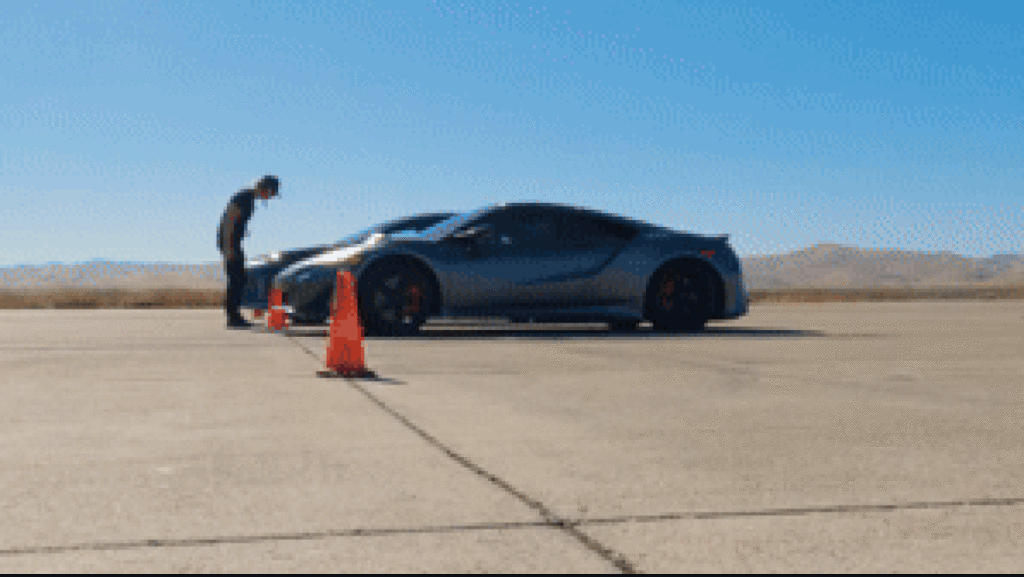 Can The Lucid Air Beat An Acura NSX Type S When You Add A Corner To A Drag Strip?