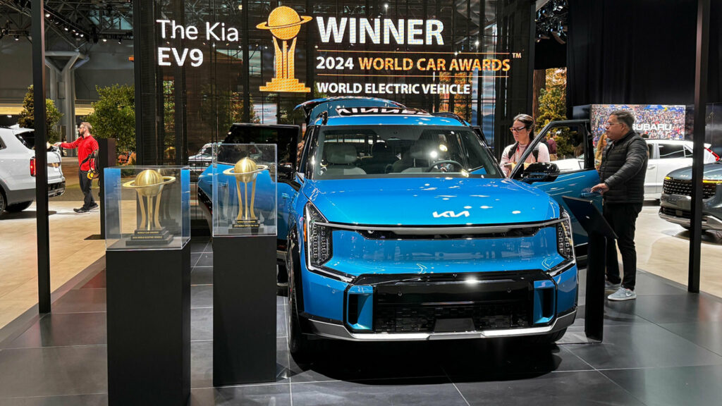 Kia EV9 Named World Electric Vehicle And World Car Of The Year