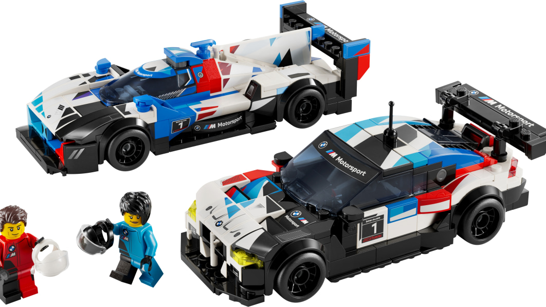 BMW M Hybrid V8 and M4 GT3 join Lego’s Speed Champions collection