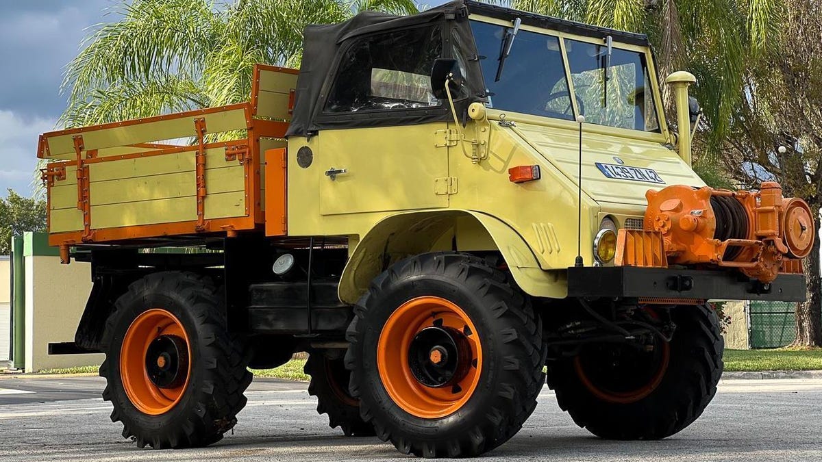 Splurge On This Rare Mercedes Unimog For Sale On eBay Motors