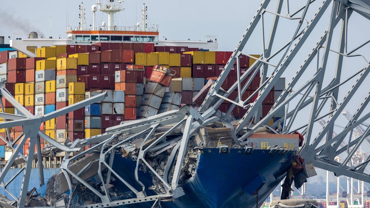 Cargo Ship That Crashed Into Bridge Is Carrying 764 Tons Of Hazardous Material: NTSB