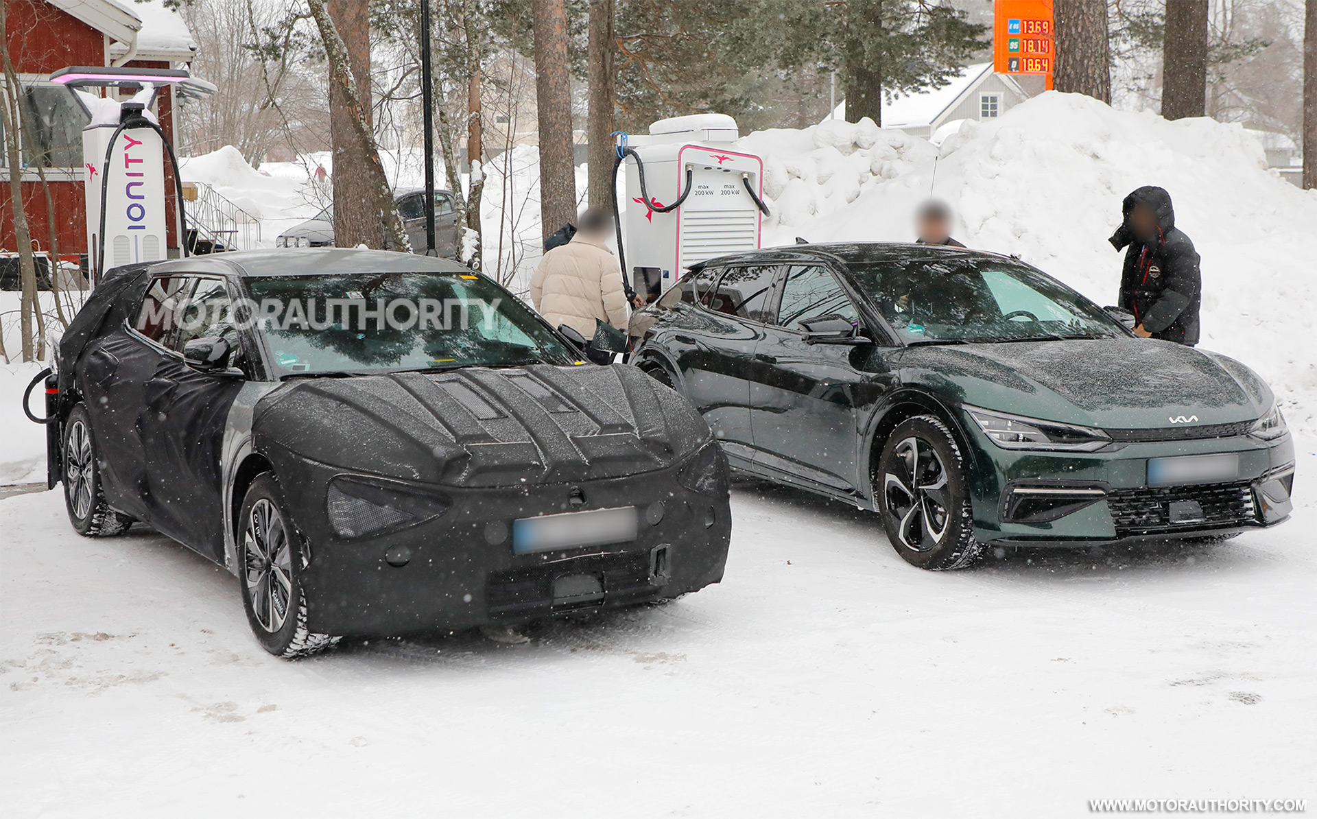 2025 Kia EV6 spied with updates