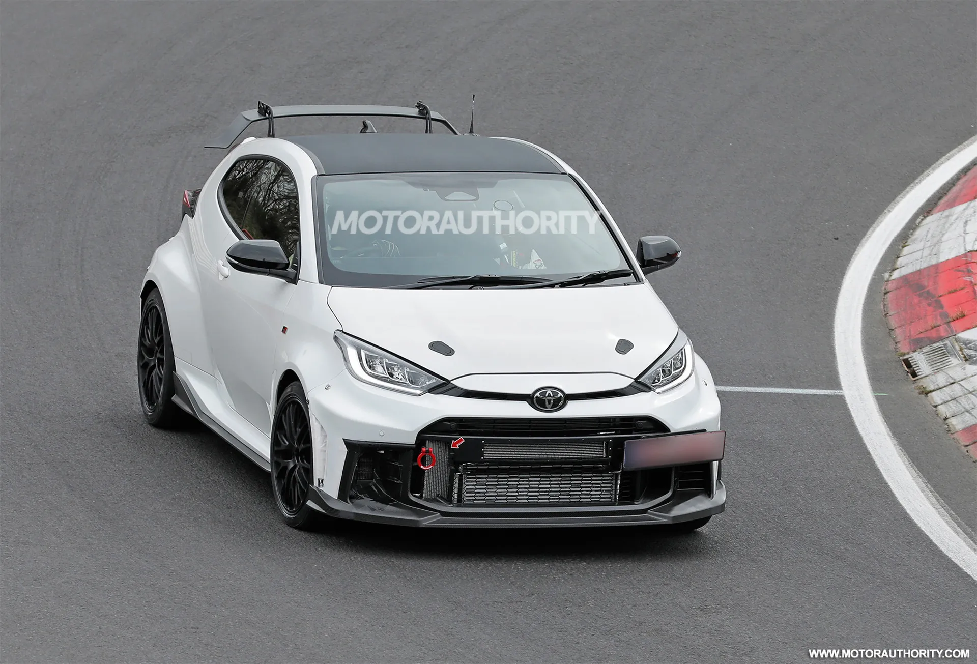 2025 Toyota GRMN Yaris spied for first time