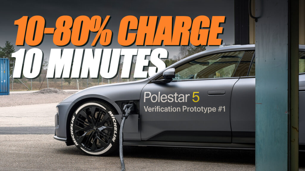 Polestar Tests Crazy Fast-Charging Battery Tech: 10-80% In 10 Minutes