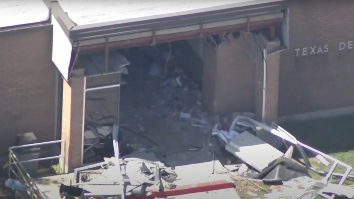 Man With ‘Intent To Harm’ Crashes Semi-Truck Into Texas DPS Building