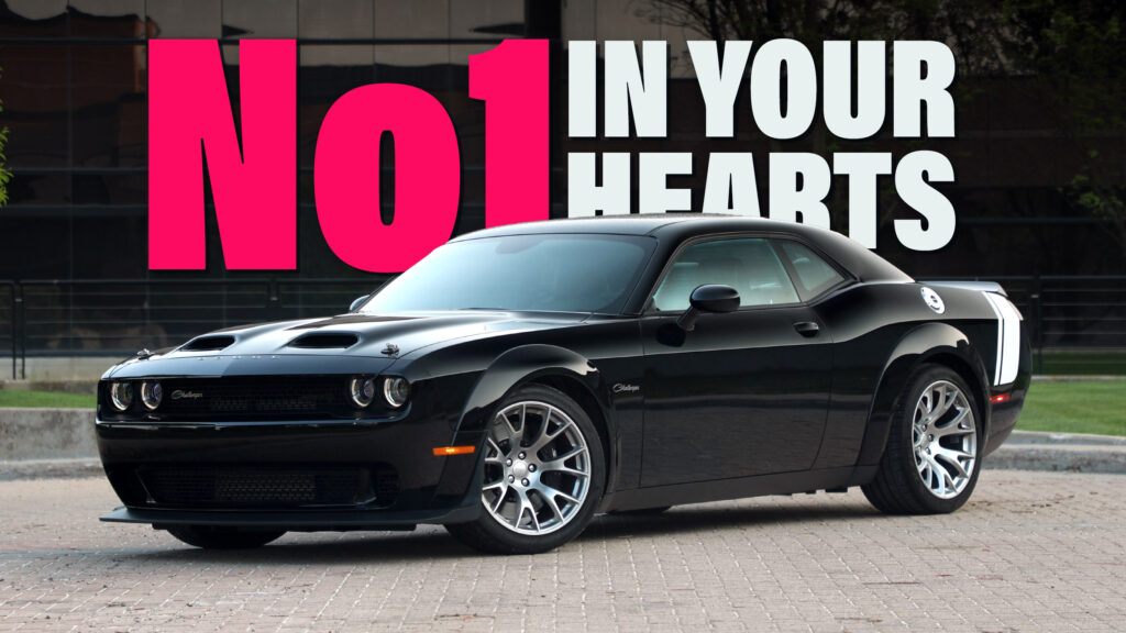 You Have Spoken: The Dodge Challenger Is The Best-Looking Muscle Car Of The 21st Century