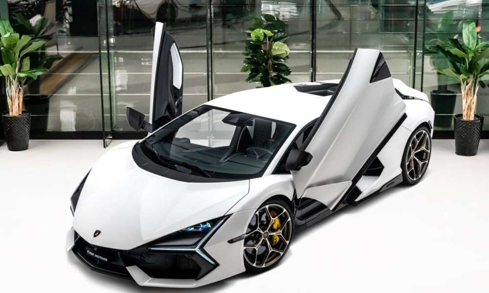 Dubai dealer offering a Lamborghini Revuelto with 94 miles for $1 million!