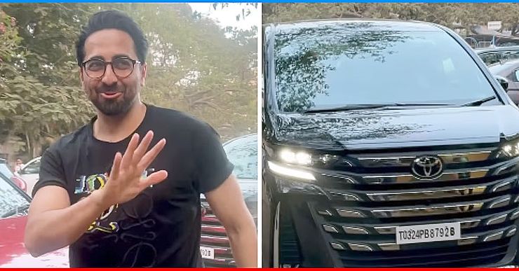 Ayushmann Khurrana Takes Brand-New Rs 1.5 Cr Toyota Vellfire For A Spin [Video]