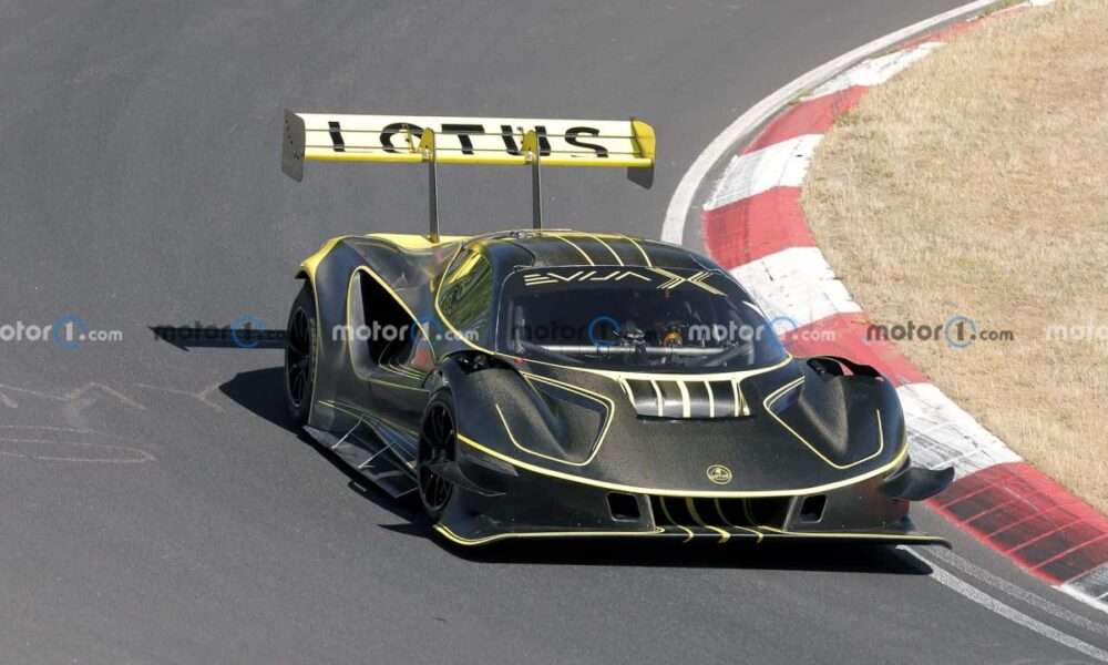 Lotus Evija X electric hypercar laps the Nurburgring in 6 min 24 seconds