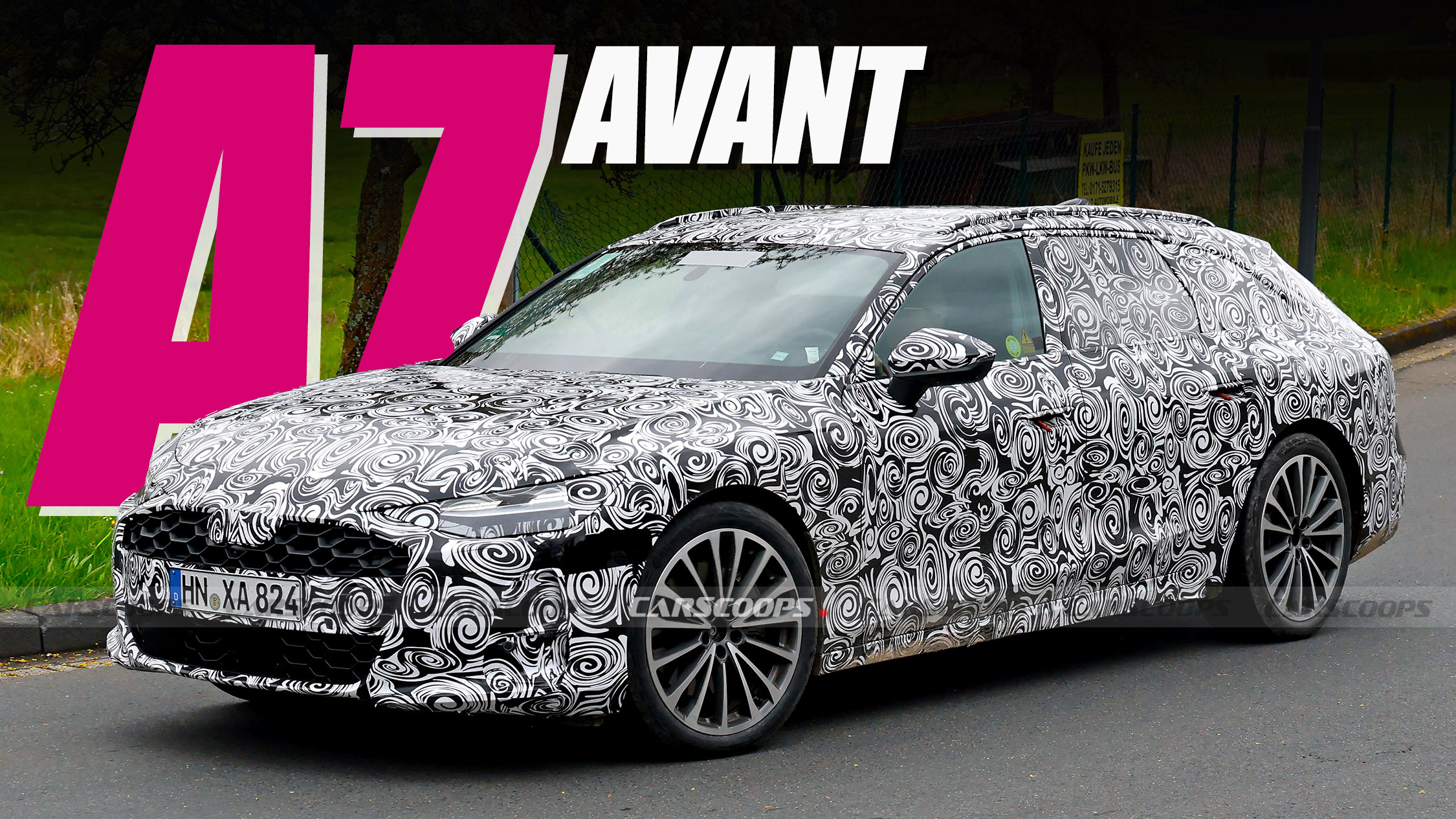 Audi A7 Avant Spied: Traditional Gas Wagon Gets Modern Redesign