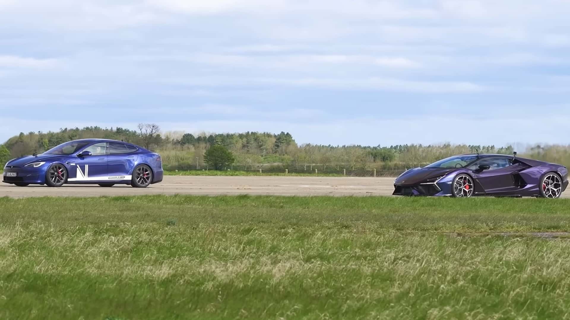 Lamborghini Revuelto Vs Tesla Model S Plaid: Quick but Buggy