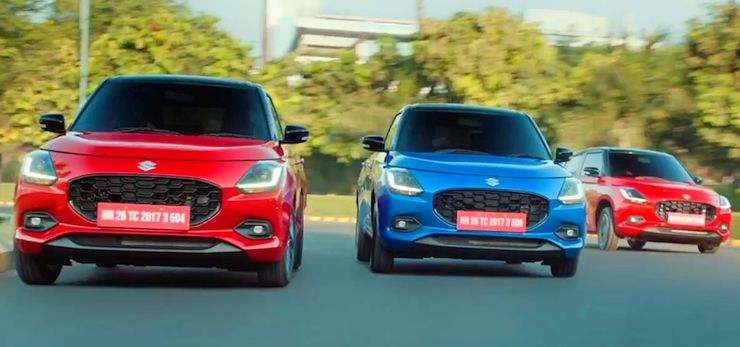 Just-Launched 2024 Maruti Swift: New TVC Starring Bollywood Actress Ananya Pandey Out