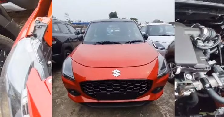 2024 Maruti Swift In Red-Black Dual Tone Colour: Video Shows Car Inside-Out