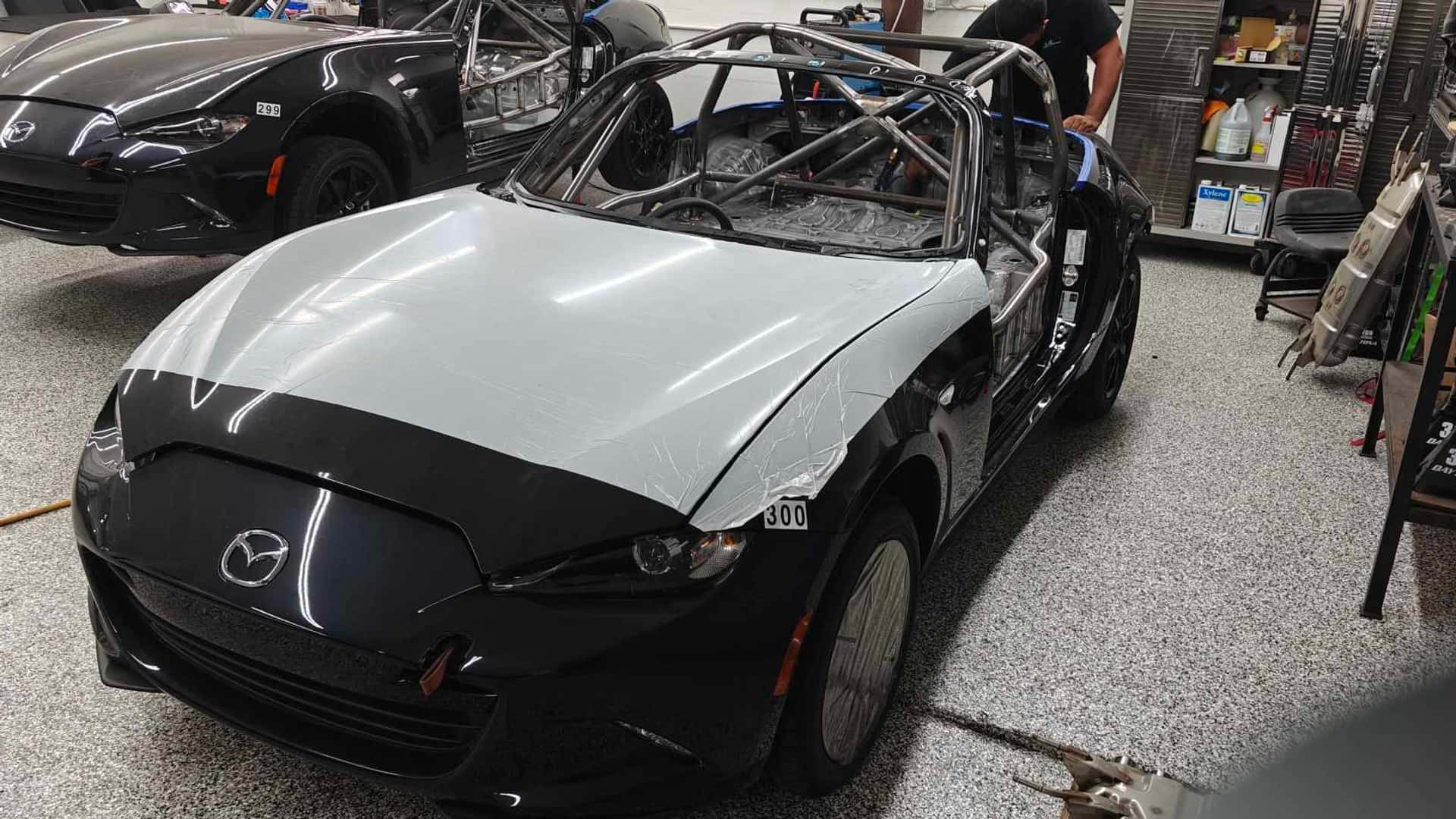 This Is the 300th Mazda MX-5 Cup Race Car