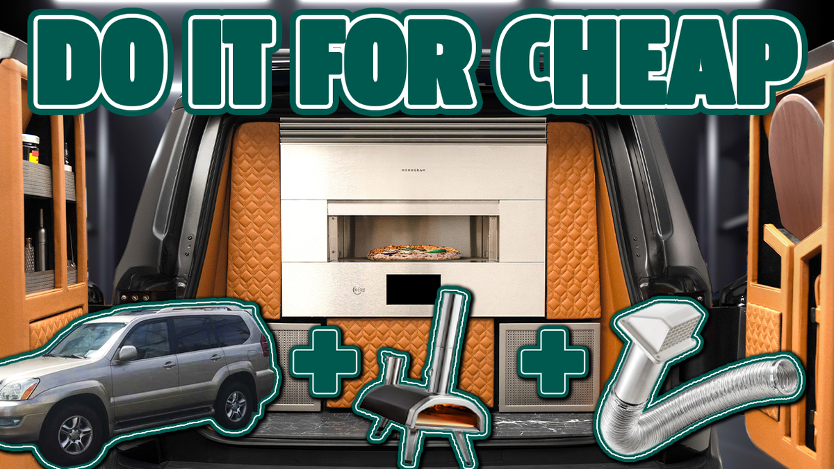 Make Your Own Pizza-Cooking Lexus Monogram GX For Under $5,000