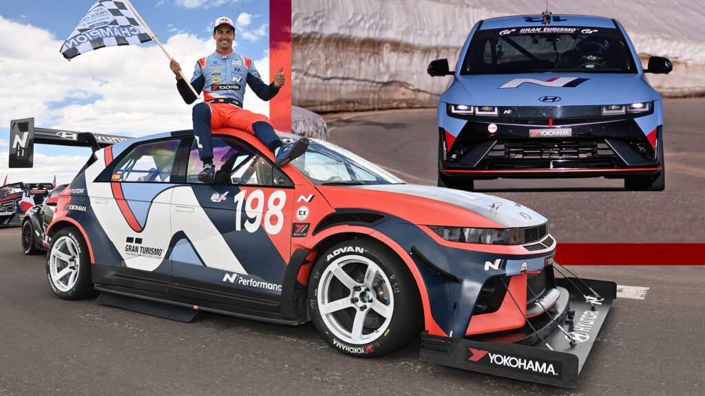 Hyundai Ioniq 5 N Sets New EV Records At Pikes Peak