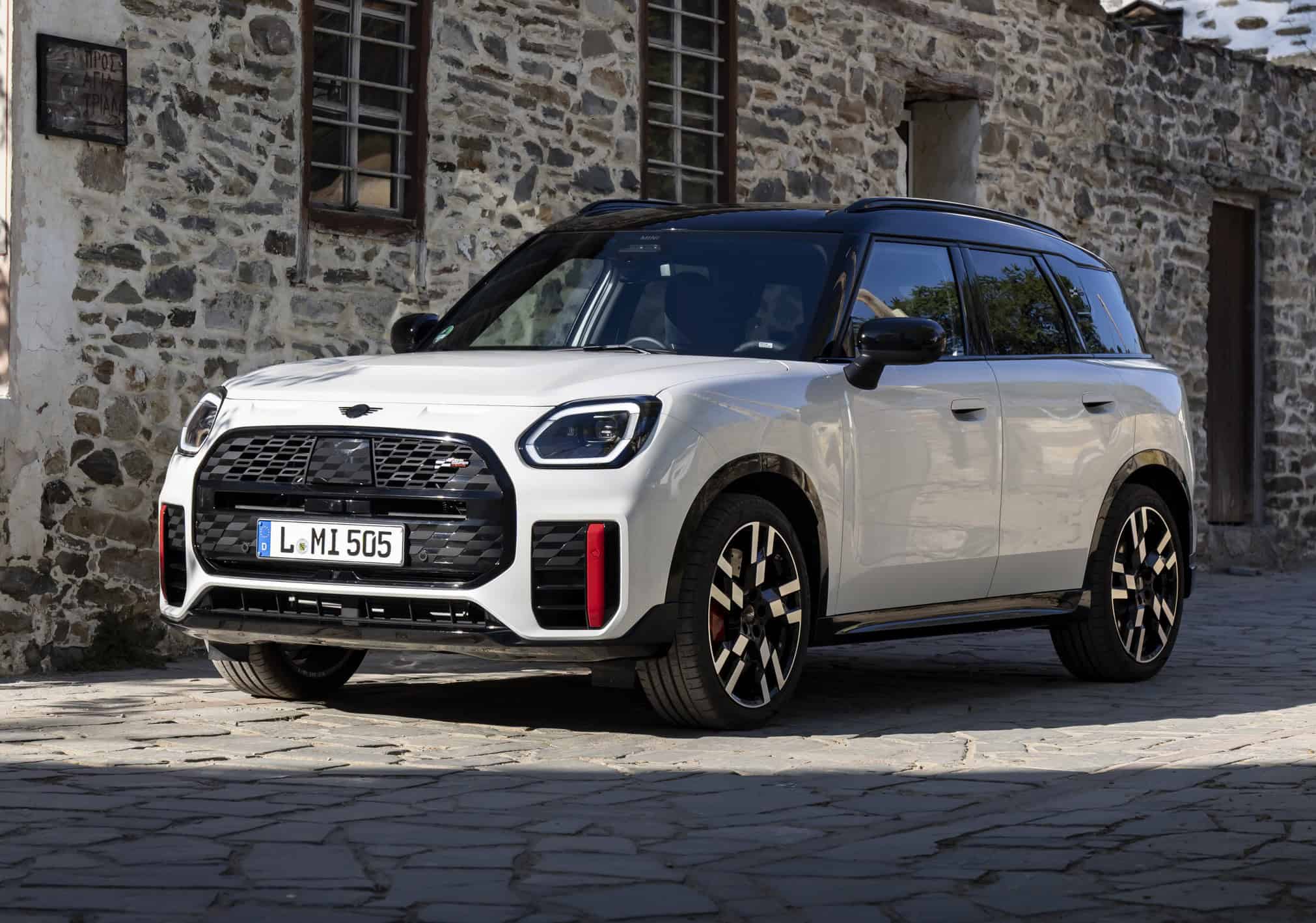 New MINI Countryman Poses In John Cooper Works Flavor