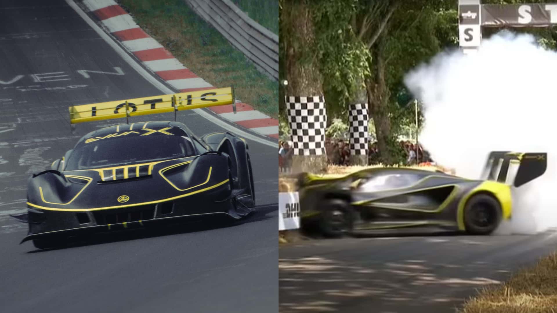 Here’s Why the Lotus Evija X Crashed at Goodwood