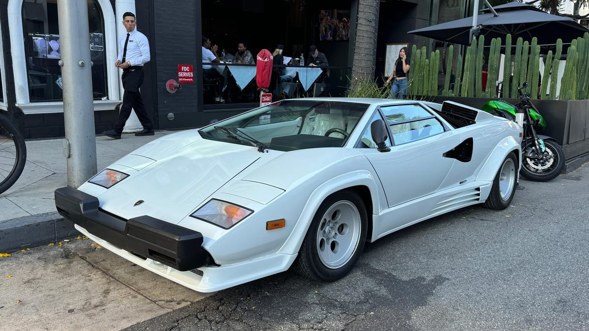 ‘Ugly’ U.S.-Spec Lamborghini Countach Bumpers Are Cool, Actually