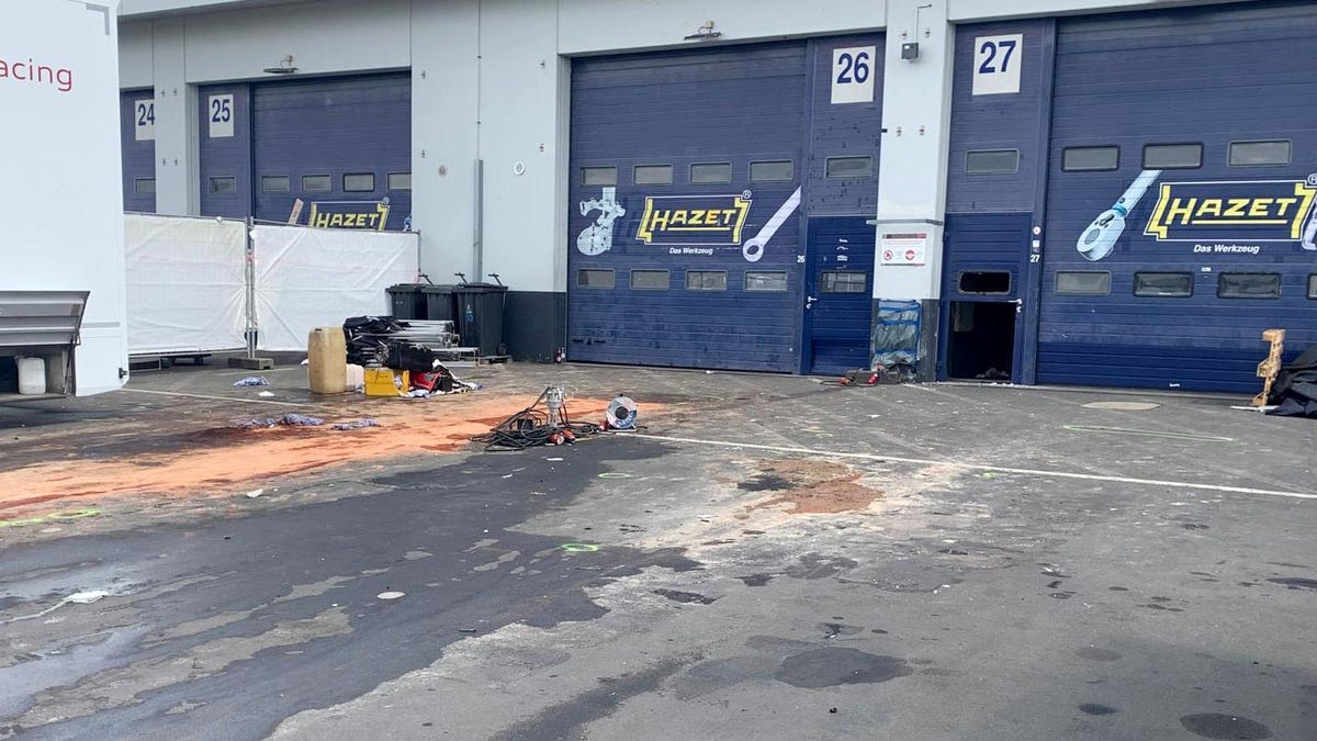 Nurburgring Paddock Explosion Injuries 22