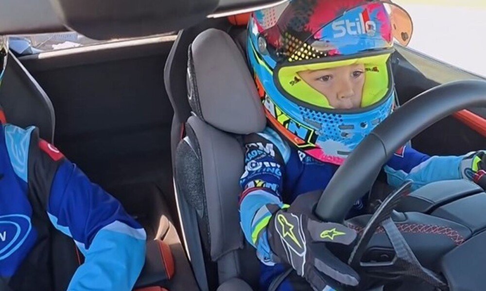 Watch a 5-year-old hit 194 mph in a Lamborghini Revuelto