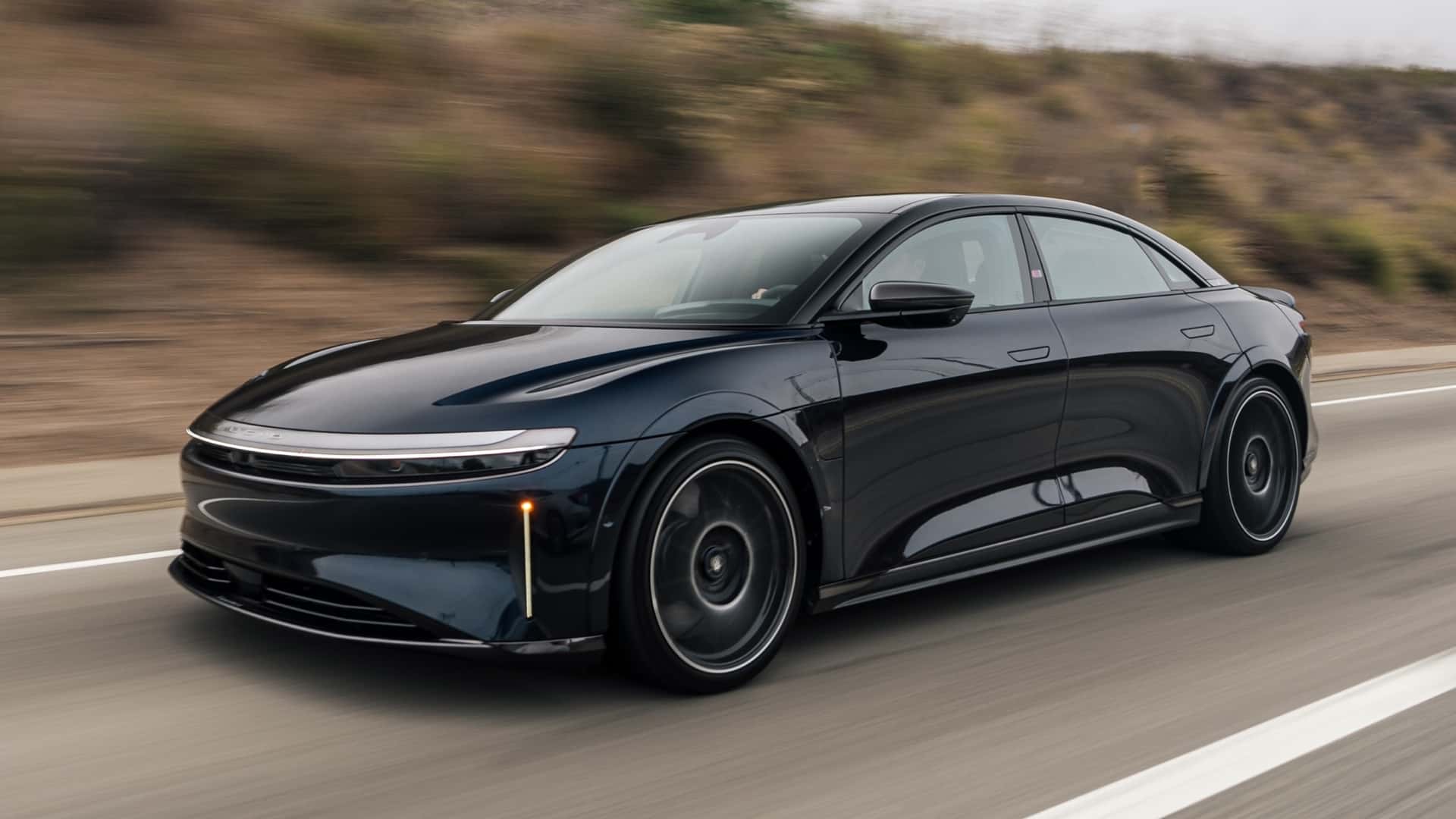 This Lucid Air Sapphire Is the Fastest Armored Car in the World