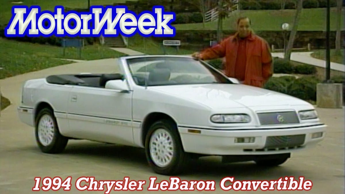 MotorWeek’s Retro Review Of The 1994 Chrysler LeBaron Convertible Will Make You Long For The Days Of Affordable Drop Tops