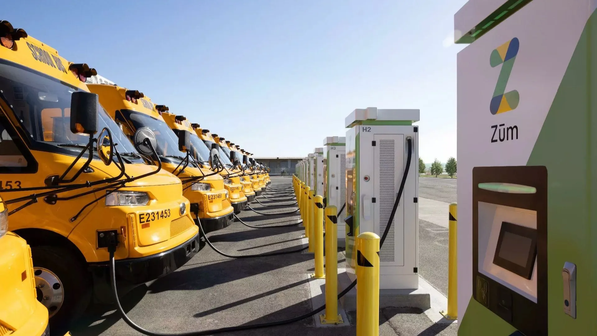 First 100% electric US school bus fleet arrives in Oakland