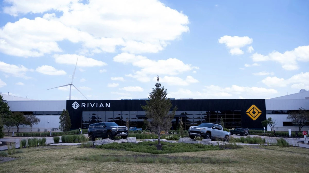 Fire at Rivian’s Illinois plant damages multiple EVs, no injuries reported