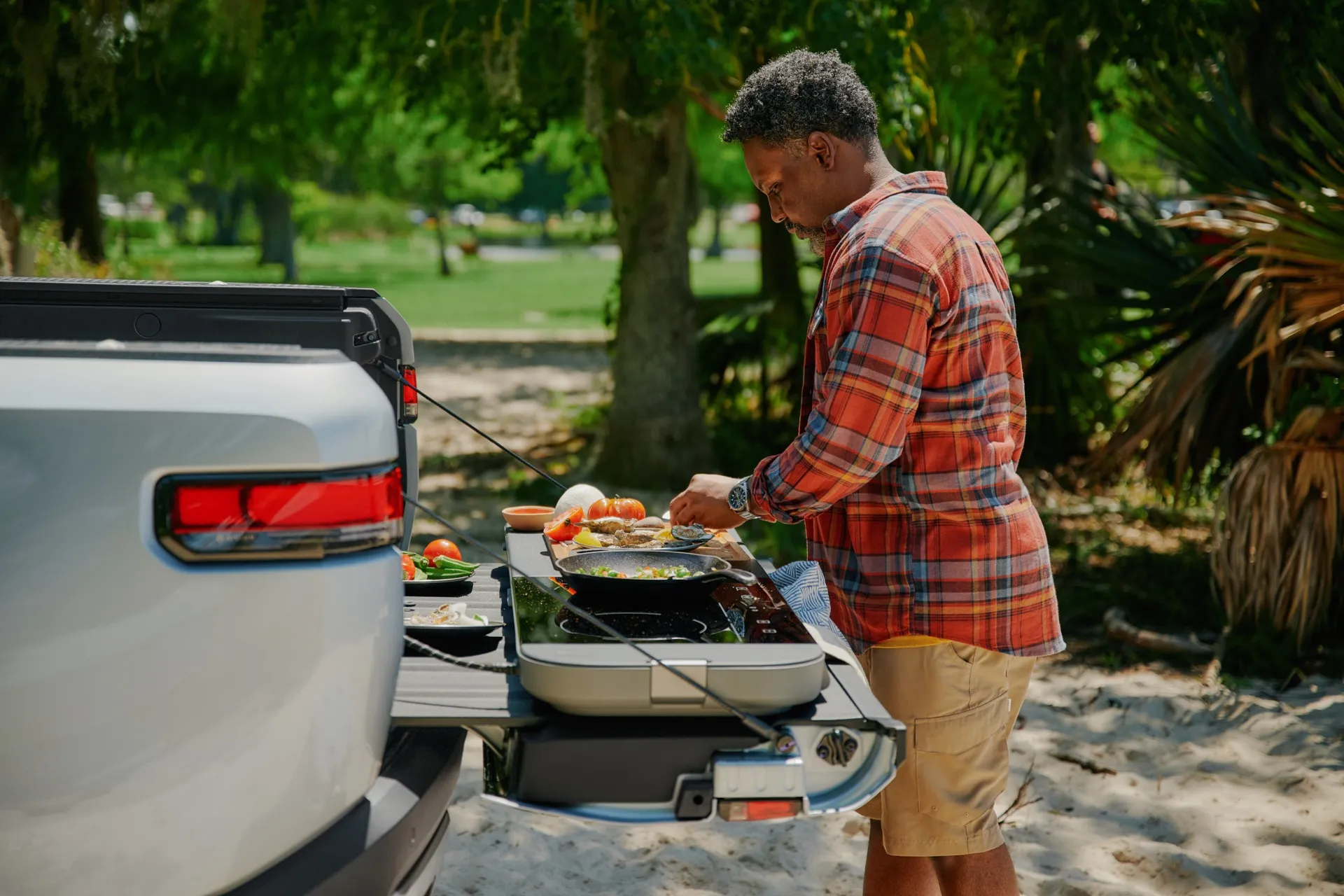 Rivian Travel Kitchen no replacement for Camp Kitchen