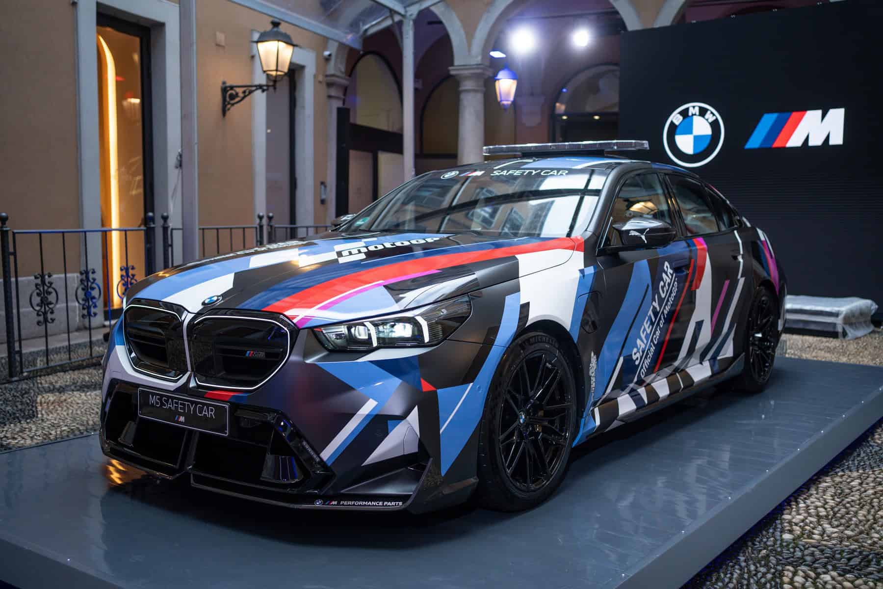 New BMW M5 MotoGP Safety Car Debuts With Upgrades