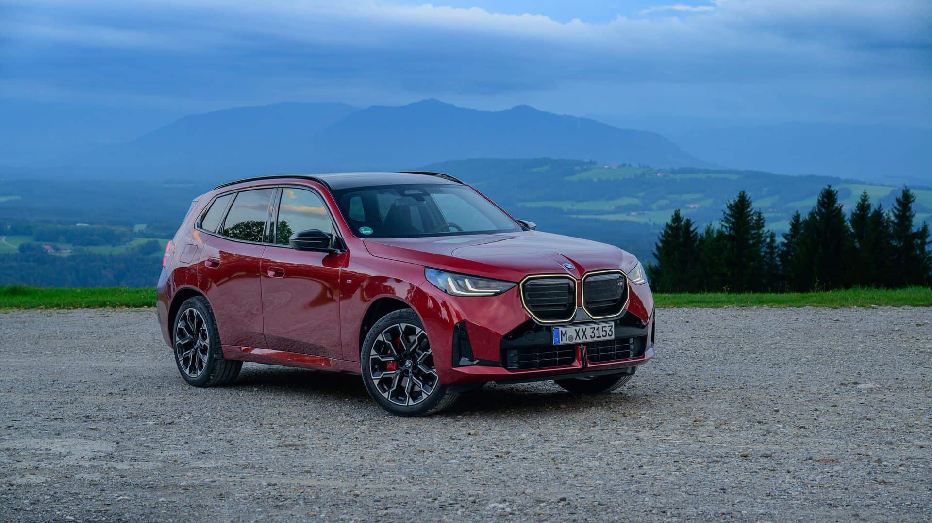 2025 BMW X3 M50 With Fire Red Paint: First Real Photos