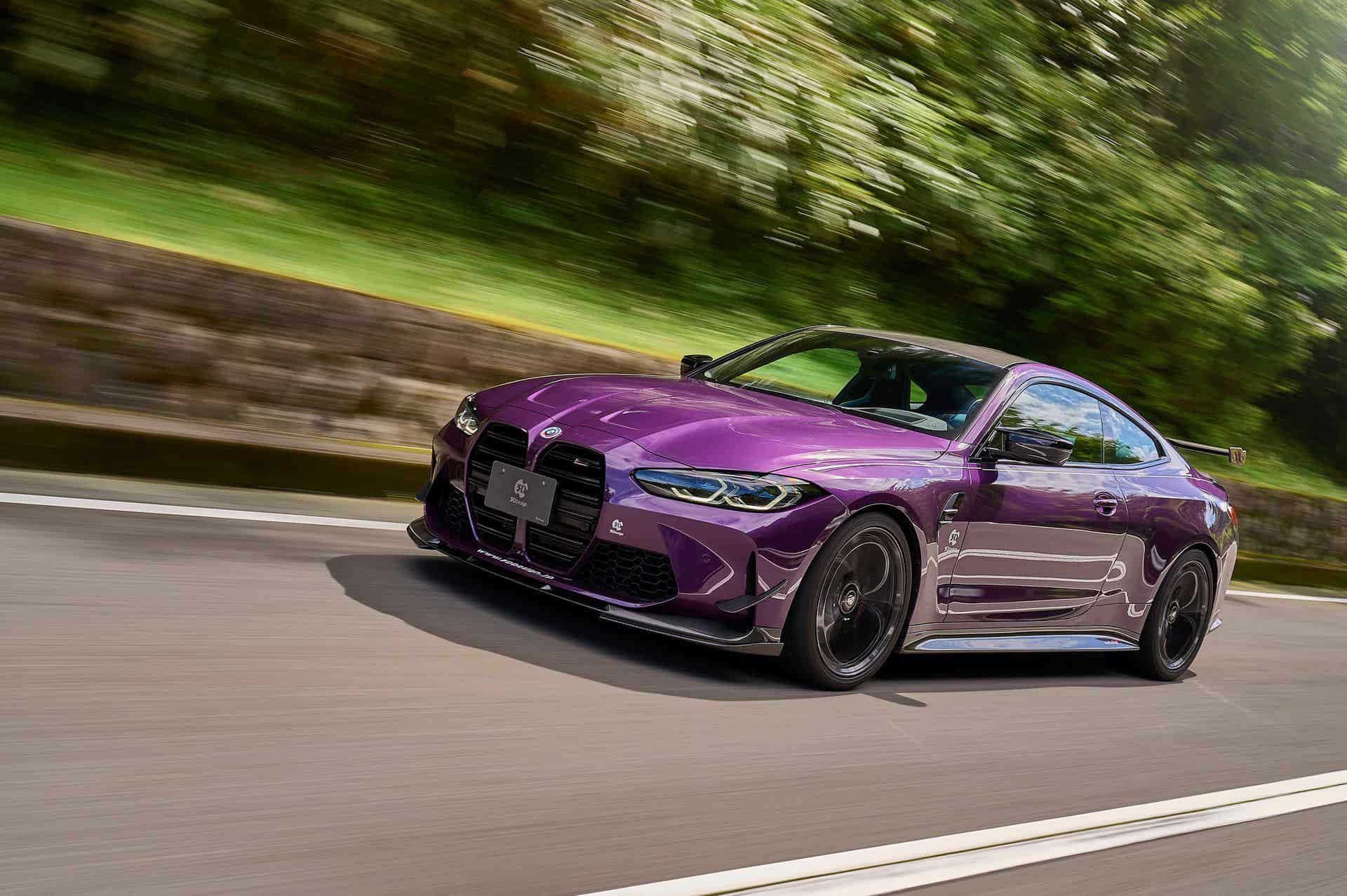 BMW M4 Twilight Purple By 3D Design Looks Mean