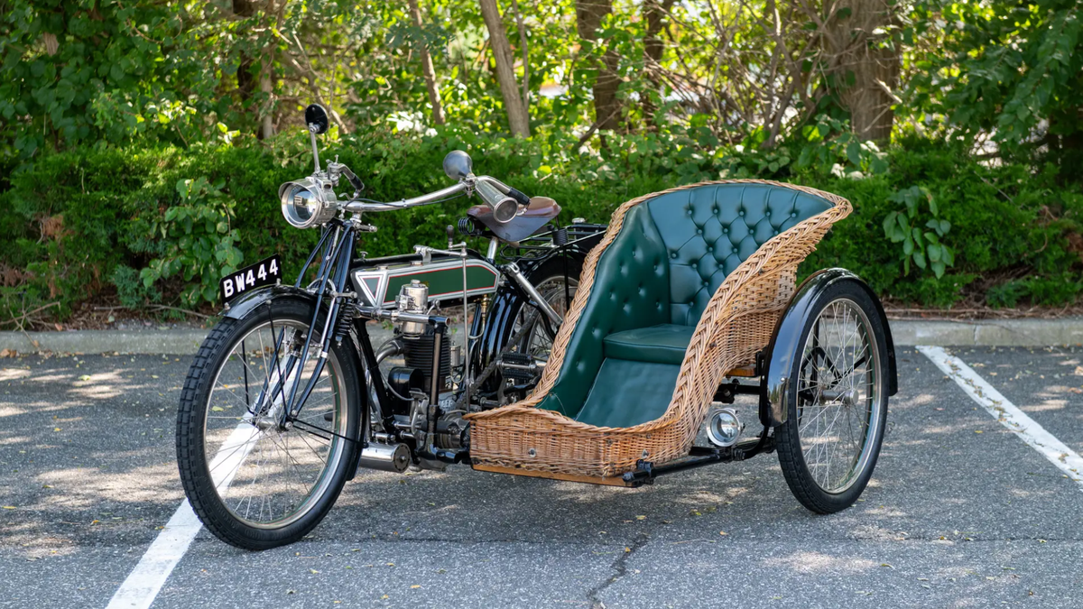 Would You Ride Along With Me In A Wicker Sidecar?