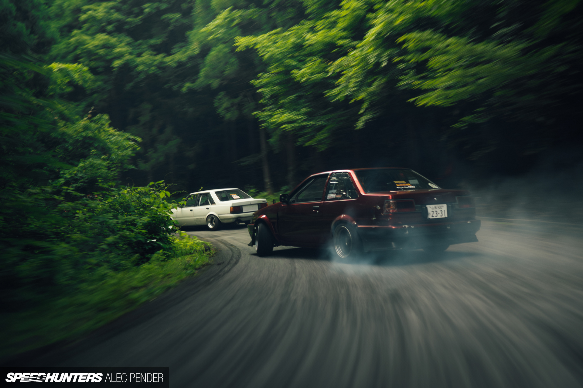 Chasing AE86s On The Gunsai Touge