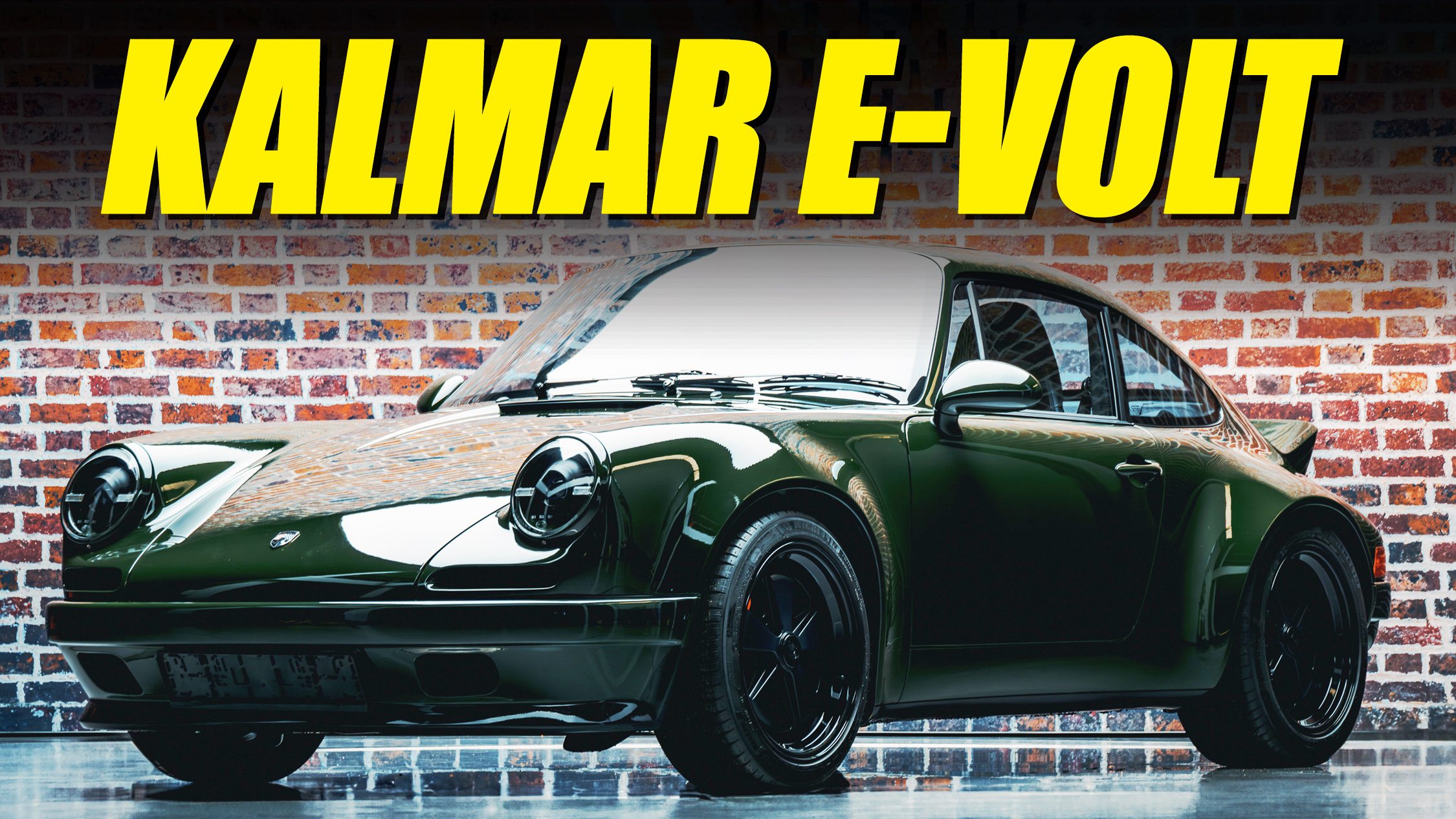 Does Tesla Power Add To The Appeal Of Kalmar’s 911 Restomod?