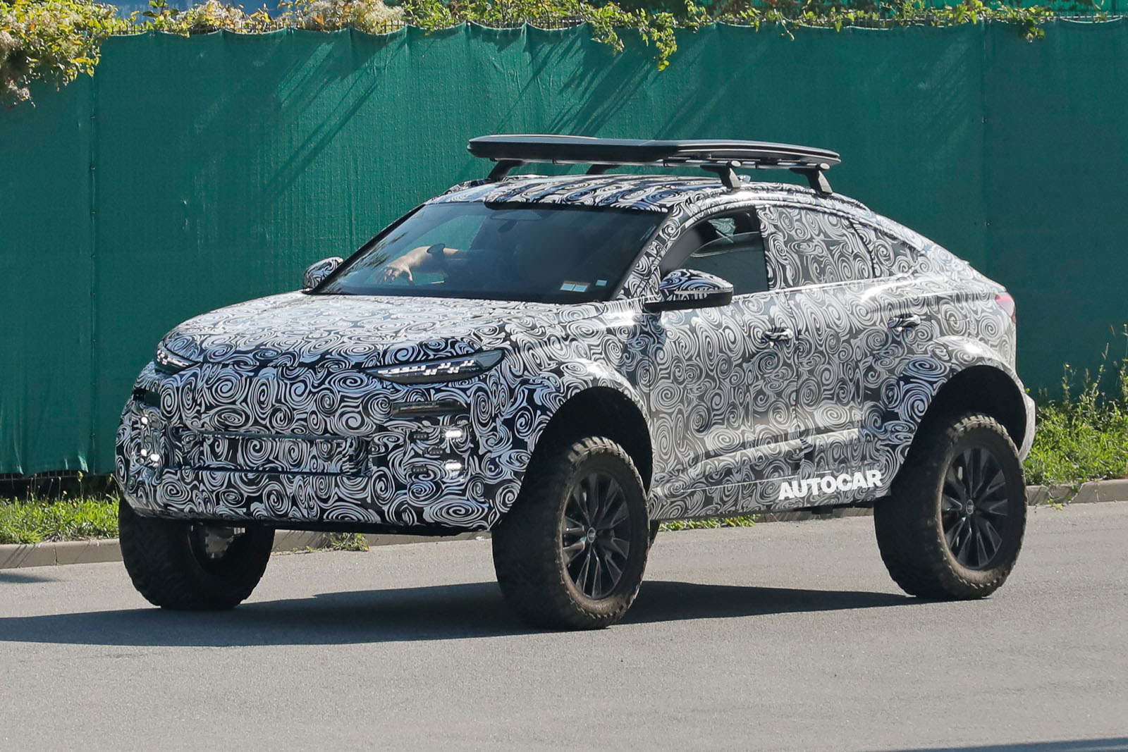 Mystery Audi test car hints at extreme electric 4×4