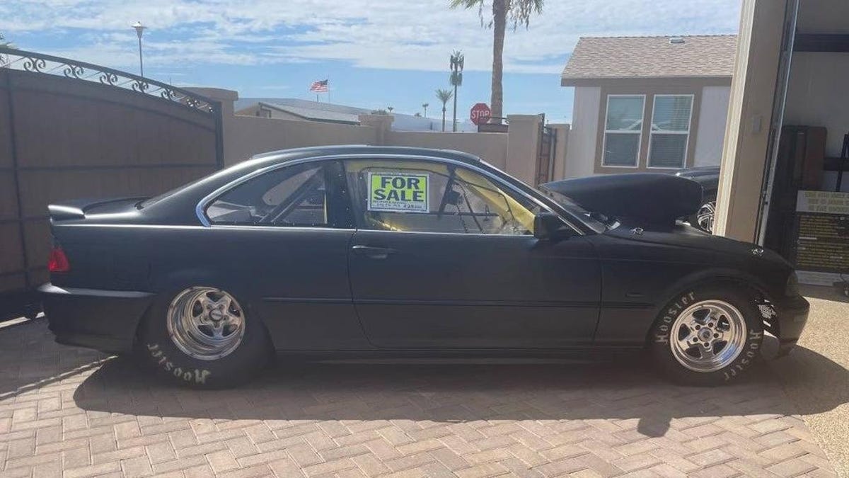 This BMW E46 Drag Car Has Chevy Big Block Power And It’s Here To Whoop Your Butt