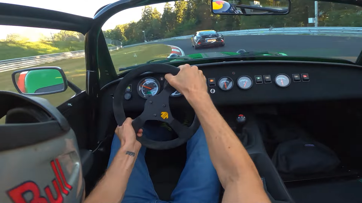 You Cowards Don’t Have The Guts To Drive A Caterham At The Nürburgring